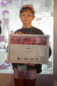Anja Gerbaud, Prix Jeune Espoir (moins de 12 ans)